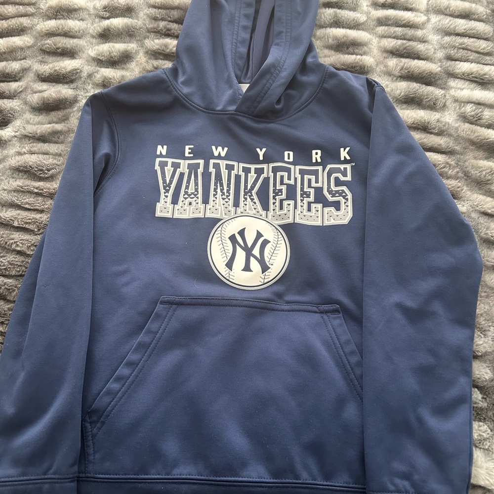 Yankees Youth Navy Hoodie